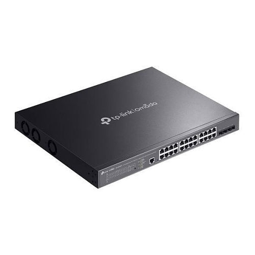 TP-Link SG3428XMPP Omada Access Plus 24-Port Gigabit and 4-Port 10GE SFP+ L2+ Managed Switch with 16-Port PoE+ and 8-Port PoE++