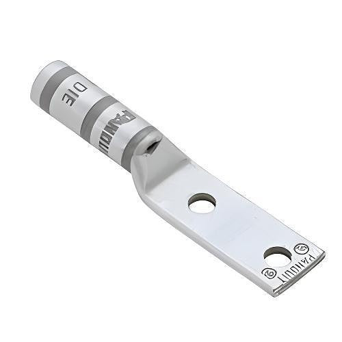 Panduit LCCX1/0-12-X Copper Compression Connector Lug, 2-Hole, 1/0AWG