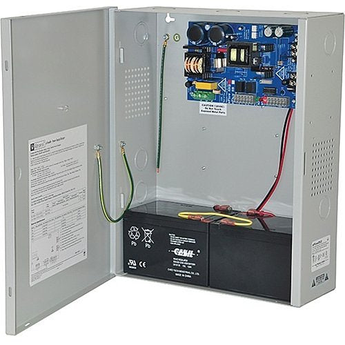 Altronix eFlow6NX Power Supply Charger, Single Output, 12/24VDC 6A, Aux Output, FAI, LinQ2 Ready, 115VAC, BC400 Enclosure