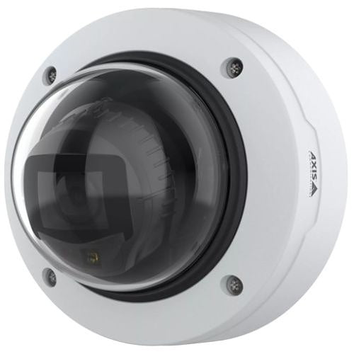 AXIS P3277-LV 5MP Dome Camera with AI Analytics, 3-8.5mm Varifocal Lens