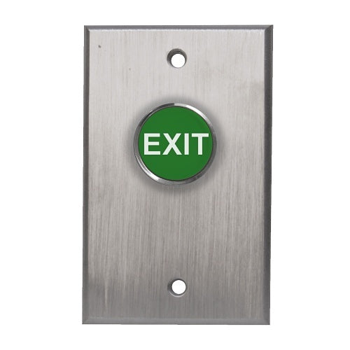 Camden CM-8085GE Vandal Resistant 1-Gang Faceplate Push Button, Spring Return, DPST 1-60 SEC Pneumatic Time Delay, Requires 1-3/4\\" Deep Box