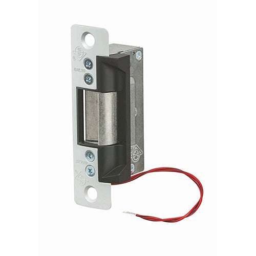 Adams Rite 7101-319-628-00 1\\" Electric Strike With Radiused Faceplate For Narrow Stile Doors, Clear