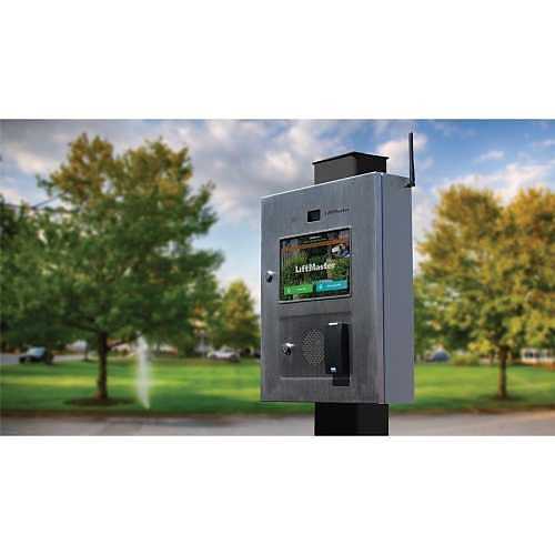 LiftMaster CAPXM Smart Video Intercom for Property Managers and Residents, Surface, Flush or Pedestal Mount, Cloud-Based System