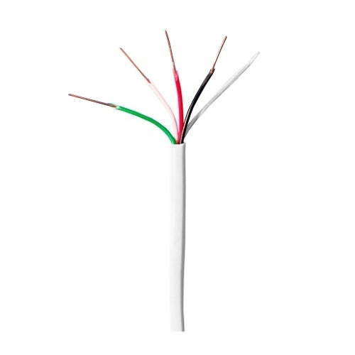 ADI PRO RN-9125501 22/4 Solid Riser Unshielded Cable, CL3R, 500\' Speed Coil, White