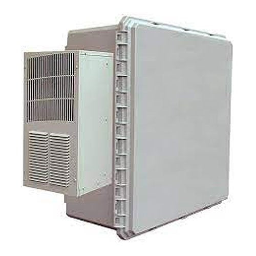 Mier BW-RACKACE Temperature Controlled Enclosure with AC Unit and Internal Rack, 22\\" 12RU x 24\\"
