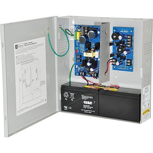Altronix AL4003V Power Supply Charger, PTC Class Outputs, 5/12/24VDC 1.75/1.75/1.5A, 220VAC, BC300 Enclosure