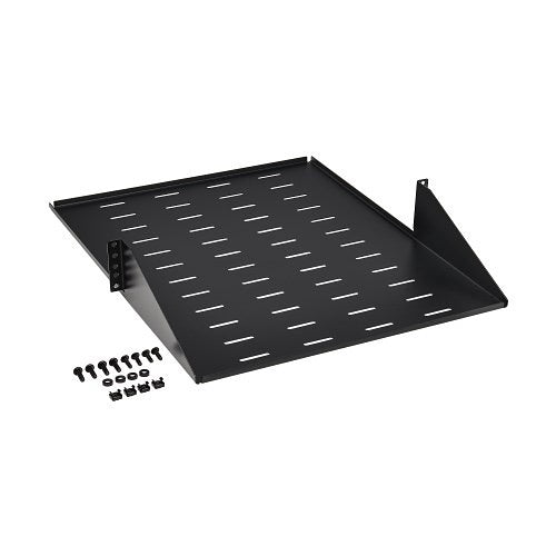 Tripp Lite SRSHELF2PCENTER SmartRack Center-Mounted Steel Rack Shelf - 2U, Vented, 21.5\\"