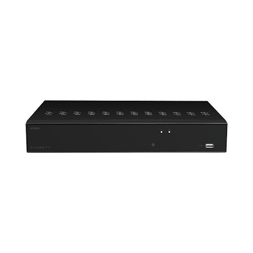 AVYCON AVR-DSV804H-1T Diversity Series 4-Channel 4K UHD H.265 DVR, 1TB