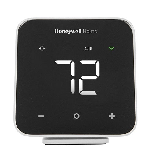 Honeywell Home DC6000WF1001/U D6 Pro Wi-Fi Ductless Controller, Premier White with Black Screen