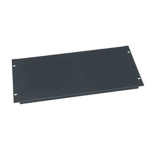 Middle Atlantic EB5 5U RMS Blank Rack Panel, Flat, Flanged, Steel, Black Powder Coat