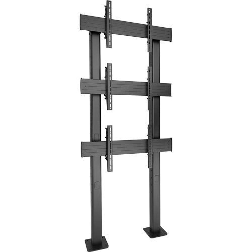 Chief LBM1X3U Fusion 1x3 Micro-Adjustable Large Bolt-Down Freestanding Video Wall