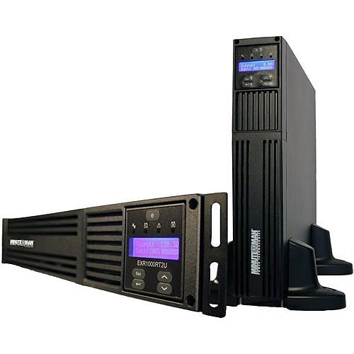 Minuteman EXR1000RT2UNC EXR Series Line Interactive UPS, 1kVA/900W AVR, 2U RMS Image of R1-EXR1000RT