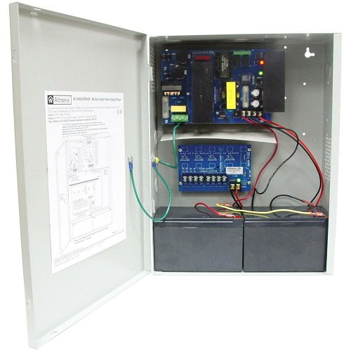 Altronix AL1024ULXPD4CB Power Supply Charger, PTC Class Outputs, 24VDC at 10A, 115VAC, BC400 Enclosure