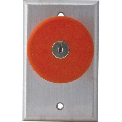 Camden CM-6040 Locking Mushroom Emergency Stop Switch, Push Pull, Normally Closed