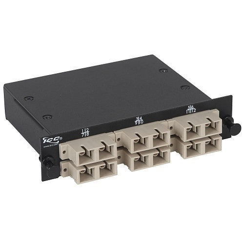 ICC ICFC12MS50 12-Port Duplex SC Fiber Optic MPO Cassette, Multimode