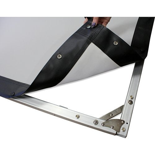 Elite Screens OMS100H2 Yard Master Series 100\\" Portable Outdoor Projector Screen, CineWhite, 16:9