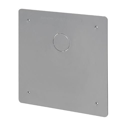 Arlington EB12126BP Heavy-Duty Non-Metallic Enclosure Box with Back Plate, 12 12 6\\", NEMA3R, Gray