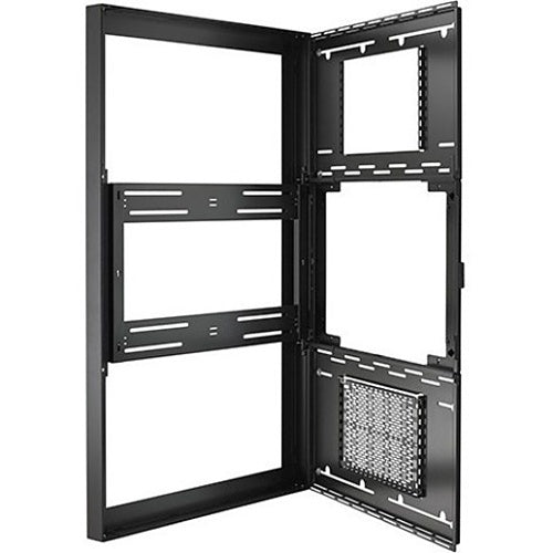 Chief LW65UBP Chief Impact On-Wall Kiosk Portrait 65\\" Black