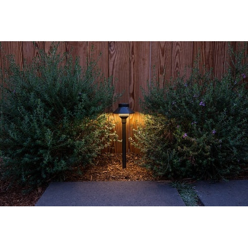 FX Luminaire TM-LED20W-18R-FB Patch Light, 20W, 2700K, 18 Riser, Flat Black