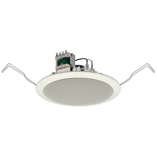 TOA PC-658RF00 6\\" Ceiling Speaker, 6W, 90 dB, White