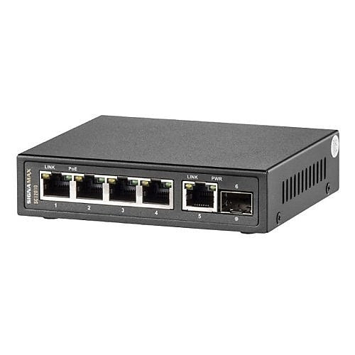 Signamax SC12010 C-120 Series Unmanaged 4-Port Gigabit PoE++ Switch with 1-SFP Port