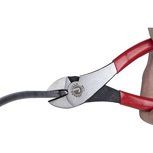 Jonard Tools JIC-2488 High Leverage Diagonal Cutting Pliers, Angled Head, 8\\"