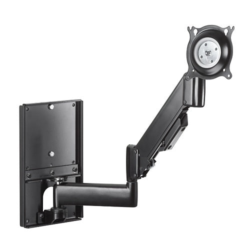Chief KWGSK110B Height-Adjustable Wall Mount, Touchscreen Compatible, Fingertip Tilt, Secure Mounting, Black