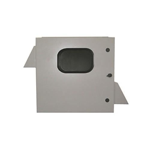 Mier BW-1248FCW FC Series Outdoor Fan-Ventilated Electrical Enclosure with Thermostat,  24 x 24 x 8", Gray