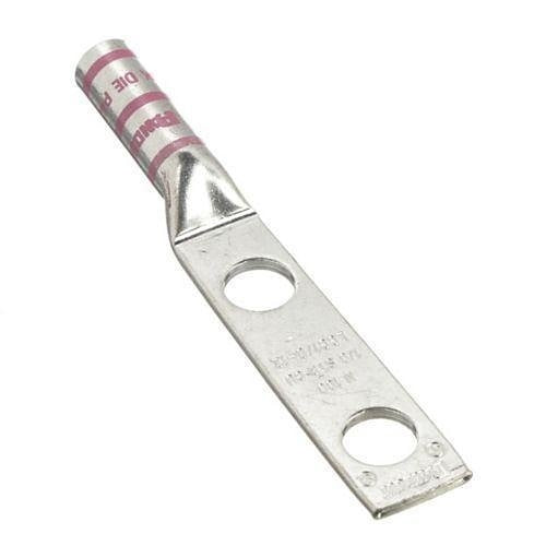Panduit LCC1/0-12-X Compression Connector Lug, 2-Hole, 1/0AWG, Copper