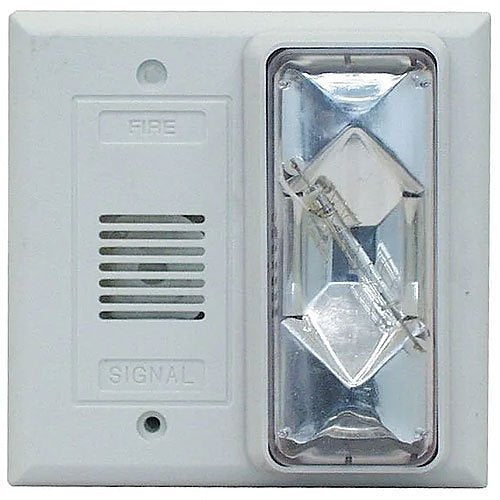 Edwards Signaling 7005-G5 Hotel Room Annunciator Kit, 24VDC, 0.125A, 24VAC, 50-60 Hz, 0.175A, Clear