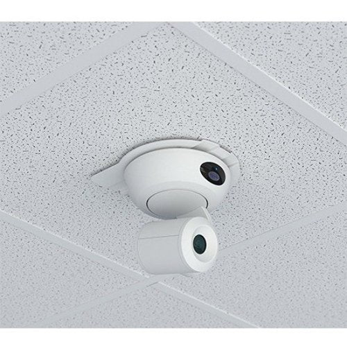 Chief CMS446 8\\" Vaddio Speed-Connect Suspended Ceiling Camera Plate, WireVice Cable Suspension System, White