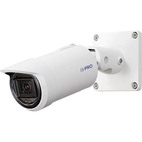 i-PRO WV-S15600-V2LN S-Series 6MP Outdoor High Resolution Bullet IP Camera with AI Engine, IR-LED, NDAA, White