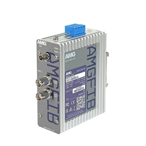 AMG Systems AMGFIB-2VT-S1A AMGFIB Series 2-Channel CVI / TVI / AHD / CVBS Video Transmitter, Singlemode 20Km, 1-Fiber, A-Side