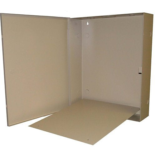 Mier BW-101BP Indoor Electrical Enclosure, 15"x18"x4", with Removable Back Panel, Beige