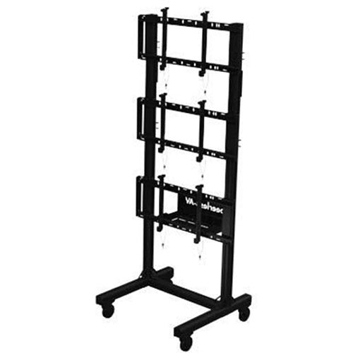 Peerless-AV DS-C560-1X3 SmartMount Portable Video Wall Cart 1x3 Configuration for 46-60\\" Displays