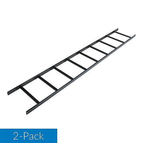 ICC Ladder Rack 7? Cable Runway Straight Section in 2-Pack Image of H2-CMSLSTV7