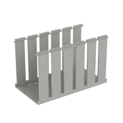 Panduit G4X5LG6 Slotted Duct PVC, 4x5x6\', Light Gray