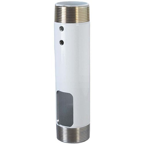 Chief CMS009W Fixed Extension Column with 1.5" NPT on Both Ends, 9", TAA Compliant, White