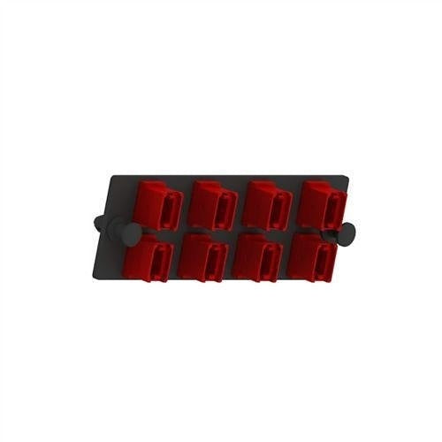 Panduit FAPH0824RDMPO Opticom 100G MPO Fiber Adapter Panel