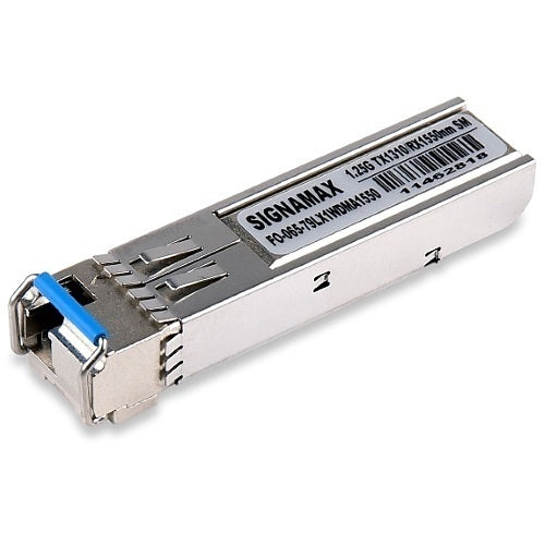 Signamax FO-065-79LX1WDMA1550 1000Base WDM SFP Fiber Module, LC / SM SX, 10km Span