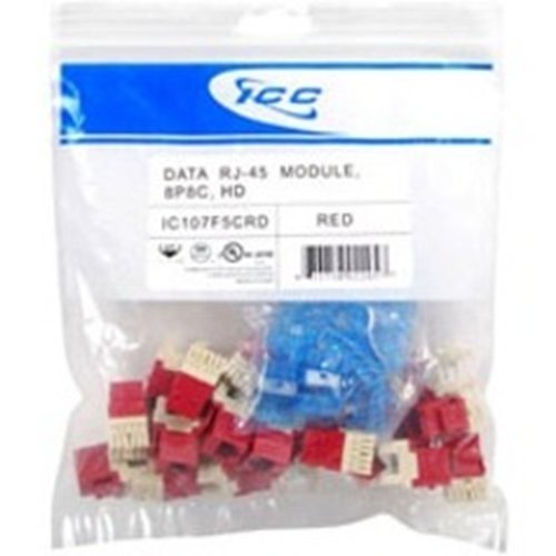 ICC 8P8C HD Category 5e Module, 25 PCS Image of H2-107F5CRD