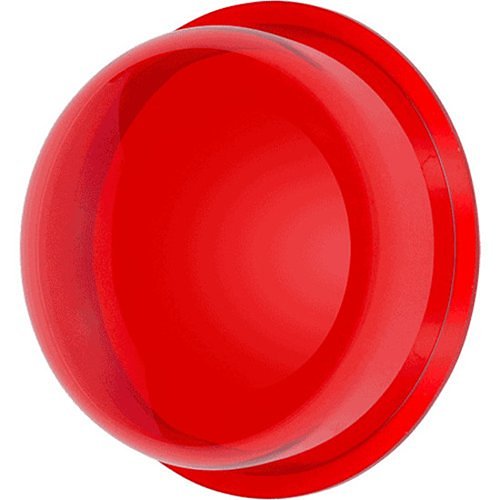 System Sensor LENS-RC2 L-Series Lens for Any Indoor Ceiling Mount Strobes, Red