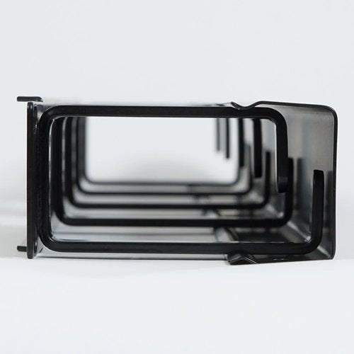 ICC ICCMSCMP61 Metal Horizontal Ring Panel with Cover, 1 RMS, 6-Pack