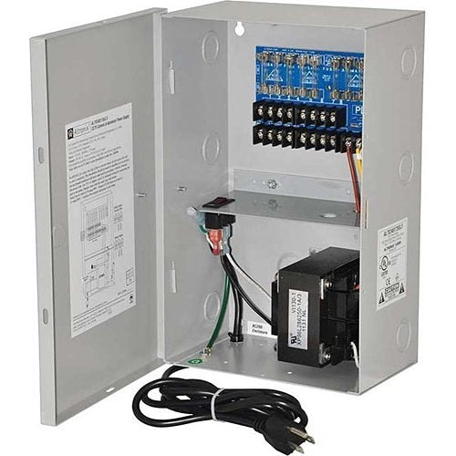 Altronix ALTV248175UL3 8-Fused Outputs CCTV Power Supply 3-Wire Line Cord, 24VAC at 7.25A