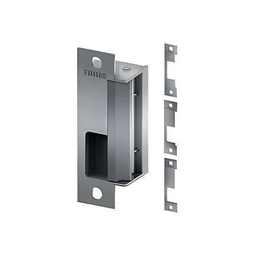 Trine 4100RS US32D 4100 Series Electric Strike with Fail Safe Configuration, 1-3/8\\" Shallow Backset, 3-Hour Fire Rated, Satin Stainless Steel