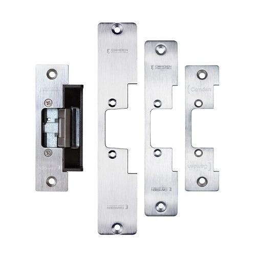 Camden CX-ED1079DL Standard Depth Grade Universal Electric Strike, 5/8\\" to 3/4\\" Throw, 12/24V AC/DC with Latch Monitoring