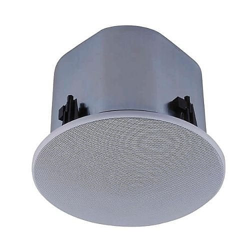 TOA F-2852C 2-Way 6.5\\" Co-Axial Ceiling Speaker with Bass Reflex Enclosure, 90W, RMS