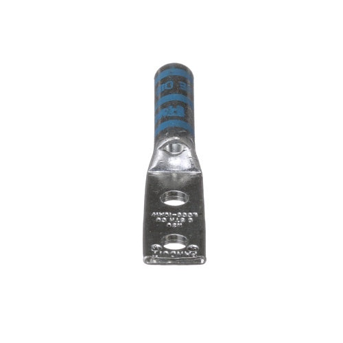 Panduit LCC6-10AW-L Compression Connector Lug, 2-Hole, #6AWG, Copper