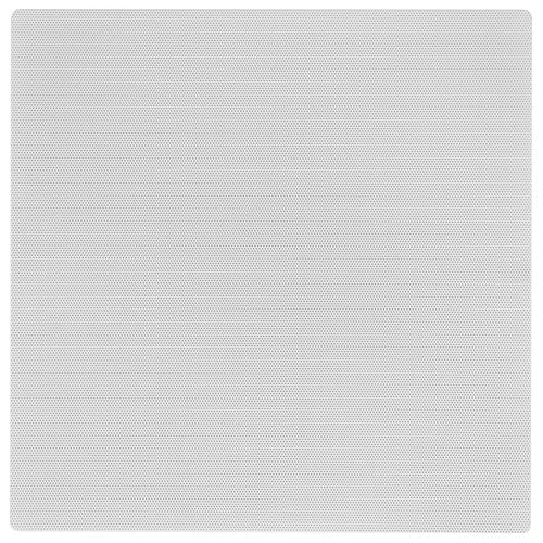Episode ES-ESS-AWGRLXSQ-IC6 Signature Series All-Weather Bezel-Less Square Grille for 6" In-Ceiling Speakers, Black