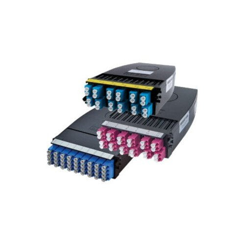 Belden FC3U06LDMF Fiber Panel, Commercial, Fiber Cassette OM3 6PORT, MPO (12\') to LC, Type A
